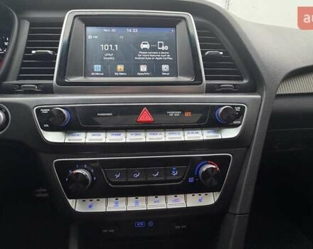 Синий Хендай Соната, объемом двигателя 2.4 л и пробегом 148 тыс. км за 13500 $, фото 13 на Automoto.ua