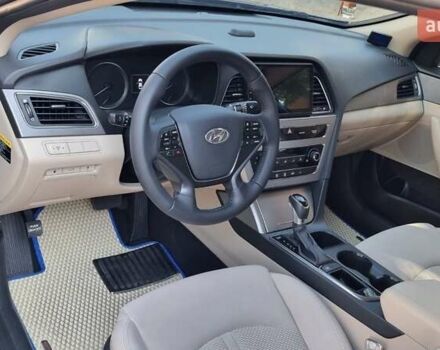 Синій Хендай Соната, об'ємом двигуна 2.4 л та пробігом 228 тис. км за 11700 $, фото 7 на Automoto.ua