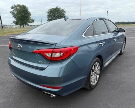 Синий Хендай Соната, объемом двигателя 2.4 л и пробегом 52 тыс. км за 5500 $, фото 6 на Automoto.ua