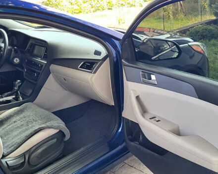 Синій Хендай Соната, об'ємом двигуна 2.36 л та пробігом 130 тис. км за 9700 $, фото 5 на Automoto.ua