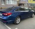 Синий Хендай Соната, объемом двигателя 2.36 л и пробегом 150 тыс. км за 11200 $, фото 1 на Automoto.ua