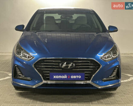 Хендай Соната 2017 в Киеве на Automoto.ua Синий Хендай Соната, объемом двигателя 2.36 л и пробегом 112 тыс. км за 11900 $, фото 1 на Automoto.ua
