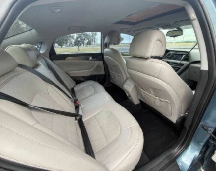 Синий Хендай Соната, объемом двигателя 2.4 л и пробегом 52 тыс. км за 5500 $, фото 10 на Automoto.ua