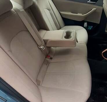 Синий Хендай Соната, объемом двигателя 2.36 л и пробегом 120 тыс. км за 10500 $, фото 8 на Automoto.ua