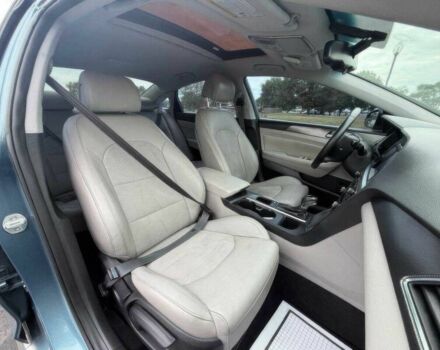 Синий Хендай Соната, объемом двигателя 2.4 л и пробегом 52 тыс. км за 5500 $, фото 7 на Automoto.ua