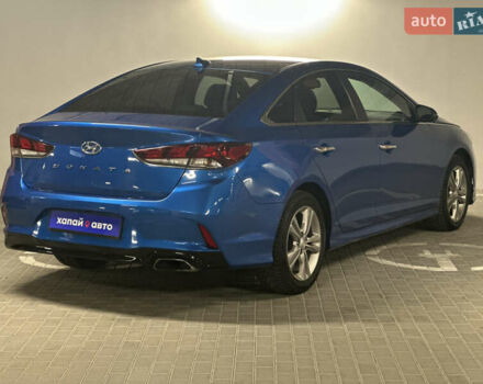 Хендай Соната 2017 в Киеве на Automoto.ua Синий Хендай Соната, объемом двигателя 2.36 л и пробегом 112 тыс. км за 11900 $, фото 3 на Automoto.ua