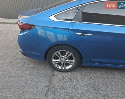 Хендай Соната 2017 в Киеве на Automoto.ua Синий Хендай Соната, объемом двигателя 2.36 л и пробегом 90 тыс. км за 11999 $, фото 1 на Automoto.ua