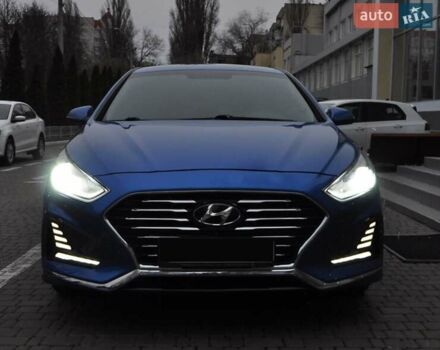 Синій Хендай Соната, об'ємом двигуна 2.4 л та пробігом 62 тис. км за 15200 $, фото 11 на Automoto.ua