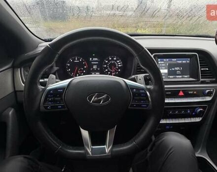 Синий Хендай Соната, объемом двигателя 2.4 л и пробегом 148 тыс. км за 13500 $, фото 15 на Automoto.ua