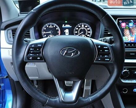Синій Хендай Соната, об'ємом двигуна 2.4 л та пробігом 62 тис. км за 15200 $, фото 29 на Automoto.ua