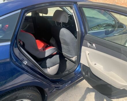 Синий Хендай Соната, объемом двигателя 2.4 л и пробегом 192 тыс. км за 10800 $, фото 4 на Automoto.ua