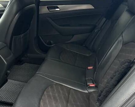 Синий Хендай Соната, объемом двигателя 2.4 л и пробегом 148 тыс. км за 13500 $, фото 10 на Automoto.ua