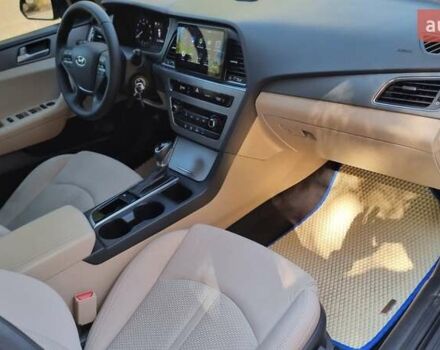 Синій Хендай Соната, об'ємом двигуна 2.4 л та пробігом 228 тис. км за 11700 $, фото 6 на Automoto.ua