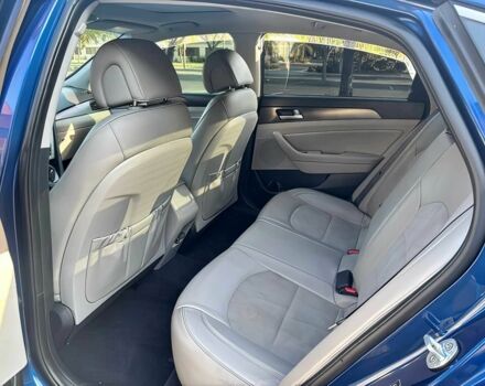 Синий Хендай Соната, объемом двигателя 2.4 л и пробегом 65 тыс. км за 9600 $, фото 9 на Automoto.ua