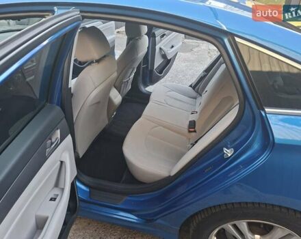 Хендай Соната 2017 в Киеве на Automoto.ua Синий Хендай Соната, объемом двигателя 2.36 л и пробегом 90 тыс. км за 11999 $, фото 19 на Automoto.ua