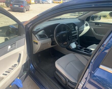 Синий Хендай Соната, объемом двигателя 2.4 л и пробегом 192 тыс. км за 10800 $, фото 8 на Automoto.ua