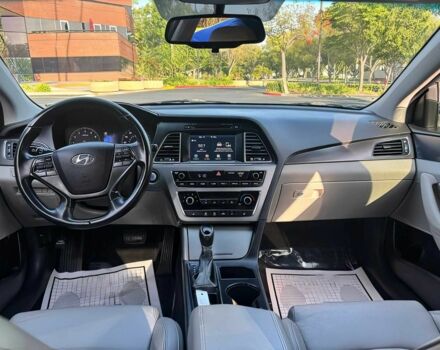 Синий Хендай Соната, объемом двигателя 2.4 л и пробегом 65 тыс. км за 9600 $, фото 7 на Automoto.ua