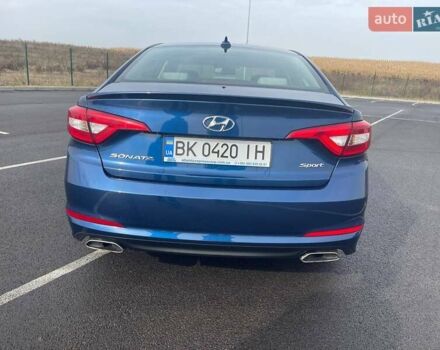 Синій Хендай Соната, об'ємом двигуна 2.36 л та пробігом 162 тис. км за 12500 $, фото 9 на Automoto.ua