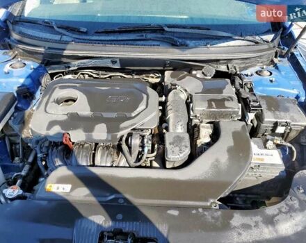 Хендай Соната 2017 в Харькове на Automoto.ua Синий Хендай Соната, объемом двигателя 2.4 л и пробегом 111 тыс. км за 2100 $, фото 10 на Automoto.ua