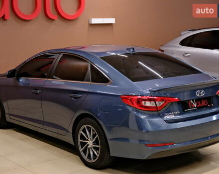 Синий Хендай Соната, объемом двигателя 2.4 л и пробегом 229 тыс. км за 10900 $, фото 14 на Automoto.ua