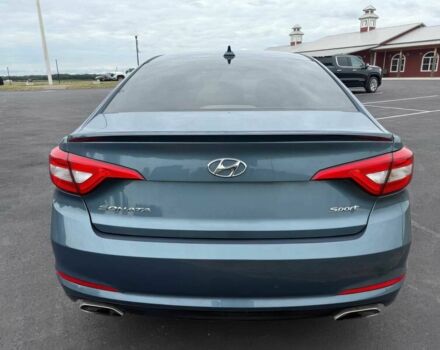 Синий Хендай Соната, объемом двигателя 2.4 л и пробегом 52 тыс. км за 5500 $, фото 5 на Automoto.ua