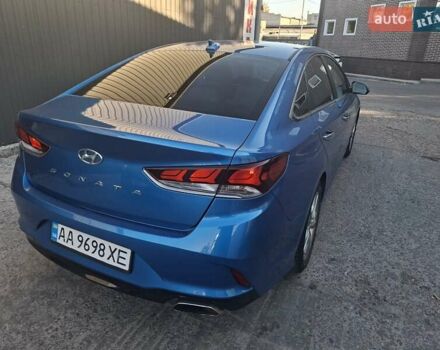 Хендай Соната 2017 в Киеве на Automoto.ua Синий Хендай Соната, объемом двигателя 2.36 л и пробегом 90 тыс. км за 11999 $, фото 9 на Automoto.ua