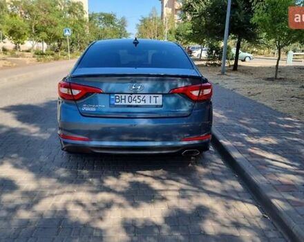 Синій Хендай Соната, об'ємом двигуна 2.4 л та пробігом 228 тис. км за 11700 $, фото 5 на Automoto.ua