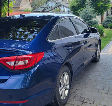 Синій Хендай Соната, об'ємом двигуна 2.36 л та пробігом 130 тис. км за 9700 $, фото 2 на Automoto.ua