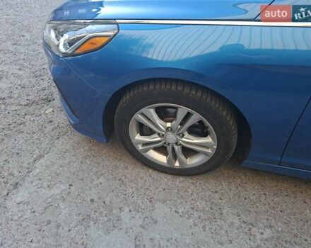 Хендай Соната 2017 в Киеве на Automoto.ua Синий Хендай Соната, объемом двигателя 2.36 л и пробегом 90 тыс. км за 11999 $, фото 13 на Automoto.ua