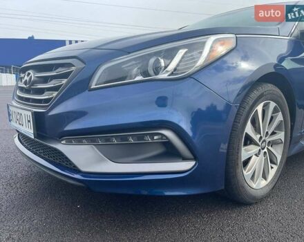 Синій Хендай Соната, об'ємом двигуна 2.36 л та пробігом 162 тис. км за 12500 $, фото 5 на Automoto.ua