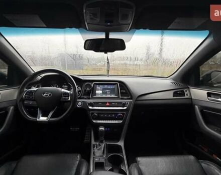 Синий Хендай Соната, объемом двигателя 2.4 л и пробегом 148 тыс. км за 13500 $, фото 18 на Automoto.ua