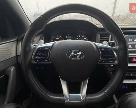 Синий Хендай Соната, объемом двигателя 2.4 л и пробегом 148 тыс. км за 13500 $, фото 12 на Automoto.ua