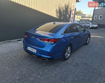 Хендай Соната 2017 в Киеве на Automoto.ua Синий Хендай Соната, объемом двигателя 2.36 л и пробегом 90 тыс. км за 11999 $, фото 8 на Automoto.ua