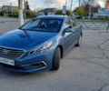 Синий Хендай Соната, объемом двигателя 2.36 л и пробегом 120 тыс. км за 10500 $, фото 1 на Automoto.ua