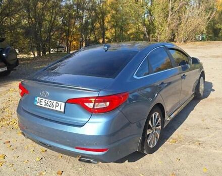 Хендай Соната 2017 в Днепре (Днепропетровске) на Automoto.ua Синий Хендай Соната, объемом двигателя 2.36 л и пробегом 69 тыс. км за 11000 $, фото 10 на Automoto.ua