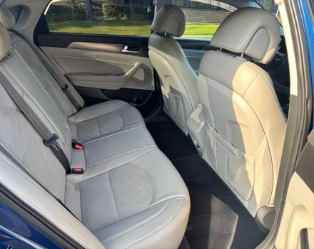 Синий Хендай Соната, объемом двигателя 2.4 л и пробегом 65 тыс. км за 9600 $, фото 10 на Automoto.ua