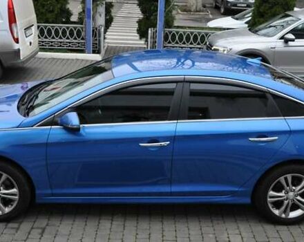Синій Хендай Соната, об'ємом двигуна 2.4 л та пробігом 62 тис. км за 15200 $, фото 2 на Automoto.ua