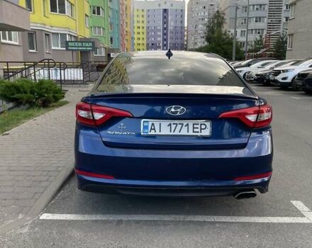 Синий Хендай Соната, объемом двигателя 2.36 л и пробегом 150 тыс. км за 11200 $, фото 7 на Automoto.ua
