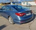 Синий Хендай Соната, объемом двигателя 2.36 л и пробегом 120 тыс. км за 10500 $, фото 3 на Automoto.ua