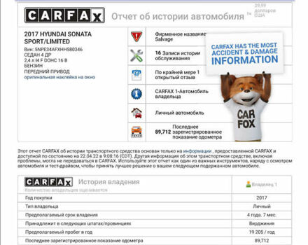 Синій Хендай Соната, об'ємом двигуна 2.36 л та пробігом 162 тис. км за 12500 $, фото 41 на Automoto.ua