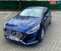 Синий Хендай Соната, объемом двигателя 2.4 л и пробегом 96 тыс. км за 15500 $, фото 1 на Automoto.ua