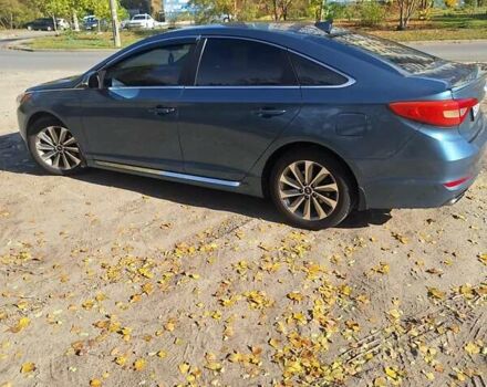 Хендай Соната 2017 в Днепре (Днепропетровске) на Automoto.ua Синий Хендай Соната, объемом двигателя 2.36 л и пробегом 69 тыс. км за 11000 $, фото 11 на Automoto.ua