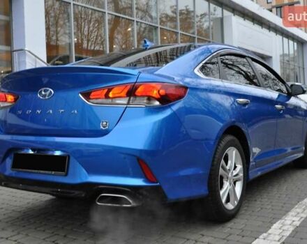 Синій Хендай Соната, об'ємом двигуна 2.4 л та пробігом 62 тис. км за 15200 $, фото 7 на Automoto.ua