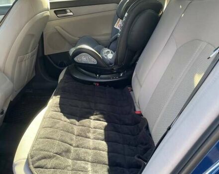 Синий Хендай Соната, объемом двигателя 2.36 л и пробегом 150 тыс. км за 11200 $, фото 14 на Automoto.ua