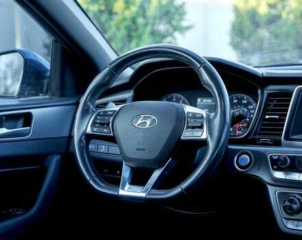 Синій Хендай Соната, об'ємом двигуна 2 л та пробігом 46 тис. км за 14800 $, фото 7 на Automoto.ua