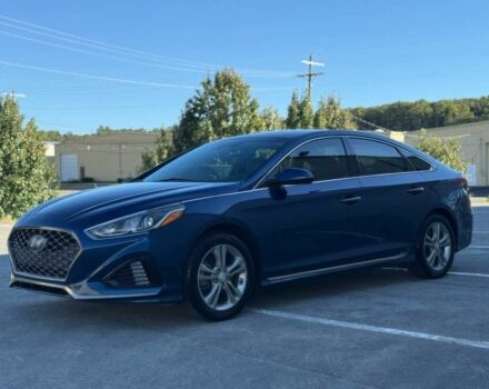 Синий Хендай Соната, объемом двигателя 2.4 л и пробегом 31 тыс. км за 1800 $, фото 2 на Automoto.ua