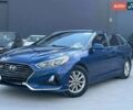 Синий Хендай Соната, объемом двигателя 2.4 л и пробегом 166 тыс. км за 10799 $, фото 1 на Automoto.ua