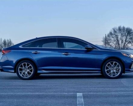 Синій Хендай Соната, об'ємом двигуна 2 л та пробігом 46 тис. км за 14800 $, фото 3 на Automoto.ua