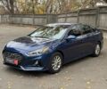 Синий Хендай Соната, объемом двигателя 2.4 л и пробегом 85 тыс. км за 13490 $, фото 1 на Automoto.ua