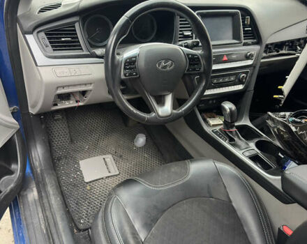 Синий Хендай Соната, объемом двигателя 2.36 л и пробегом 85 тыс. км за 5500 $, фото 7 на Automoto.ua